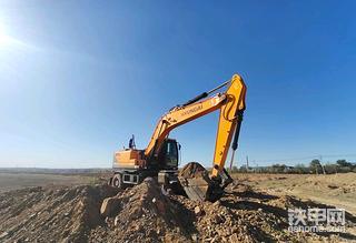 現代R210WVS輪式挖掘機