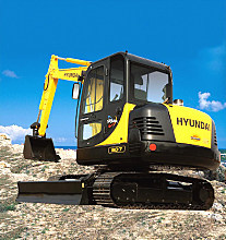 現代R60-7挖掘機圖片