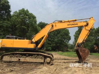 現(xiàn)代R505LC-7挖掘機