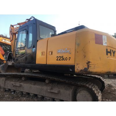 現代225-7二手挖掘機市場