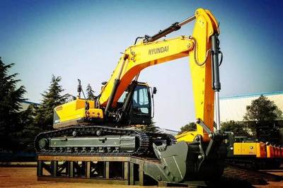 土方工程的不二之選-現代385LVS挖掘機【圖集】