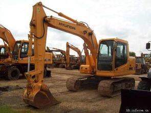 現代挖掘機,日本海關進口二手挖掘機交易市場