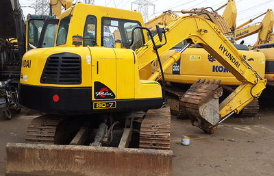 二手現代80-7挖掘機