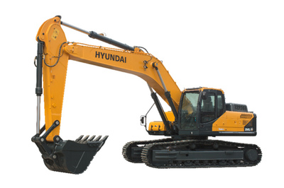 甘肅甘南李現代重工R350LVS挖掘機