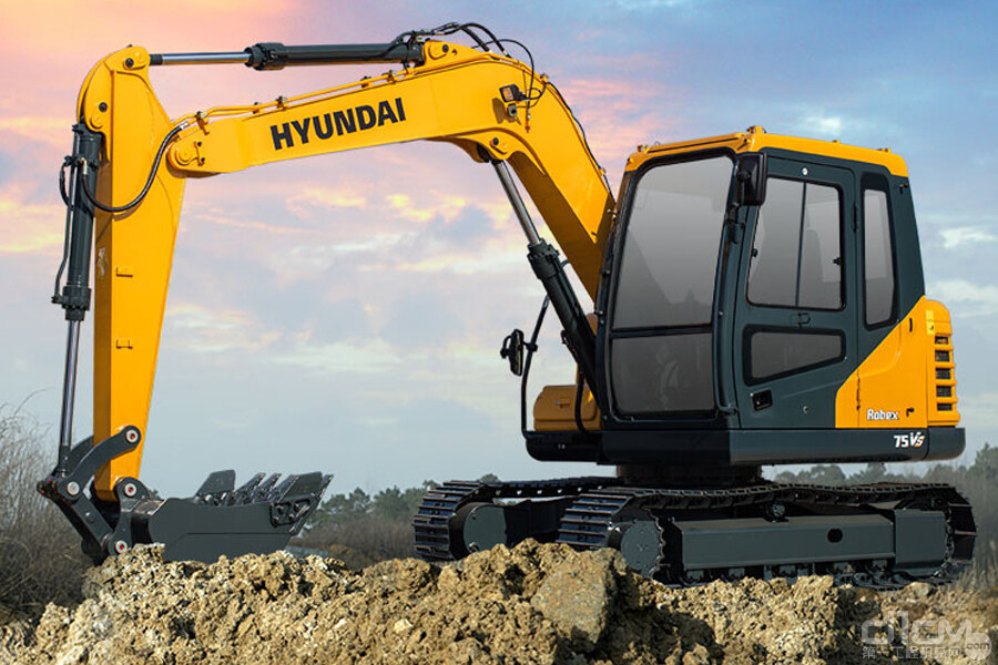 現代r75vs履帶挖掘機產品性能如何